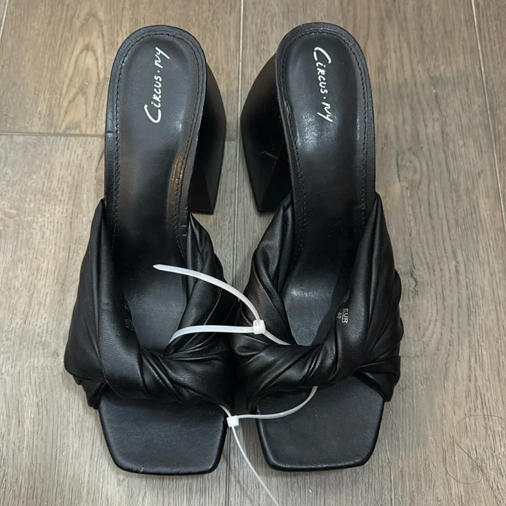 NEW! Circus by Sam Edelman Marianna Woven Slide Sandal- 10 ✈️ & 6.5🚛 & 5.5🚕